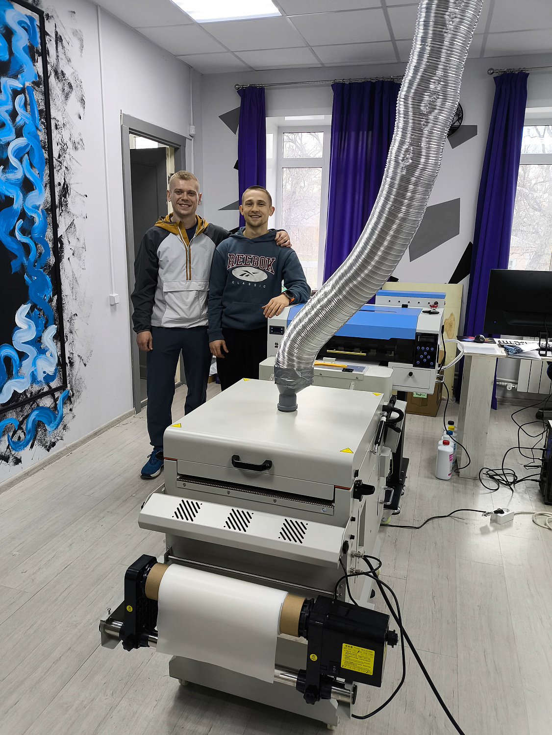 Запуск DTF-комплекса MAXI в Старом Осколе