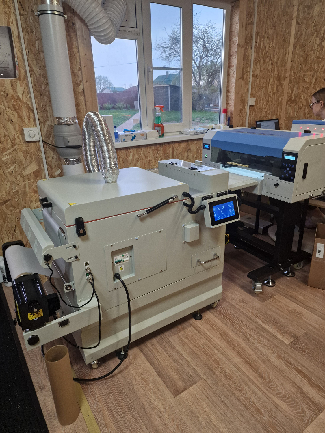 Запуск DTF-комплекса MAXI в Можайске