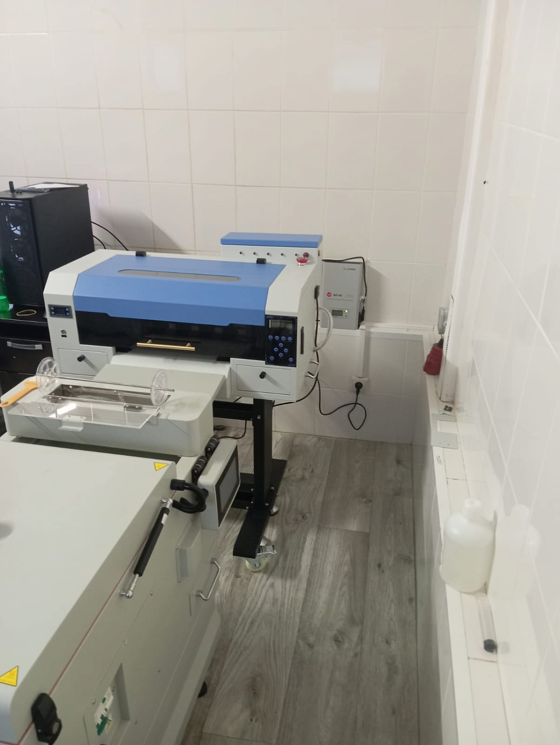 Запуск DTF-комплекса MAXI в Москве