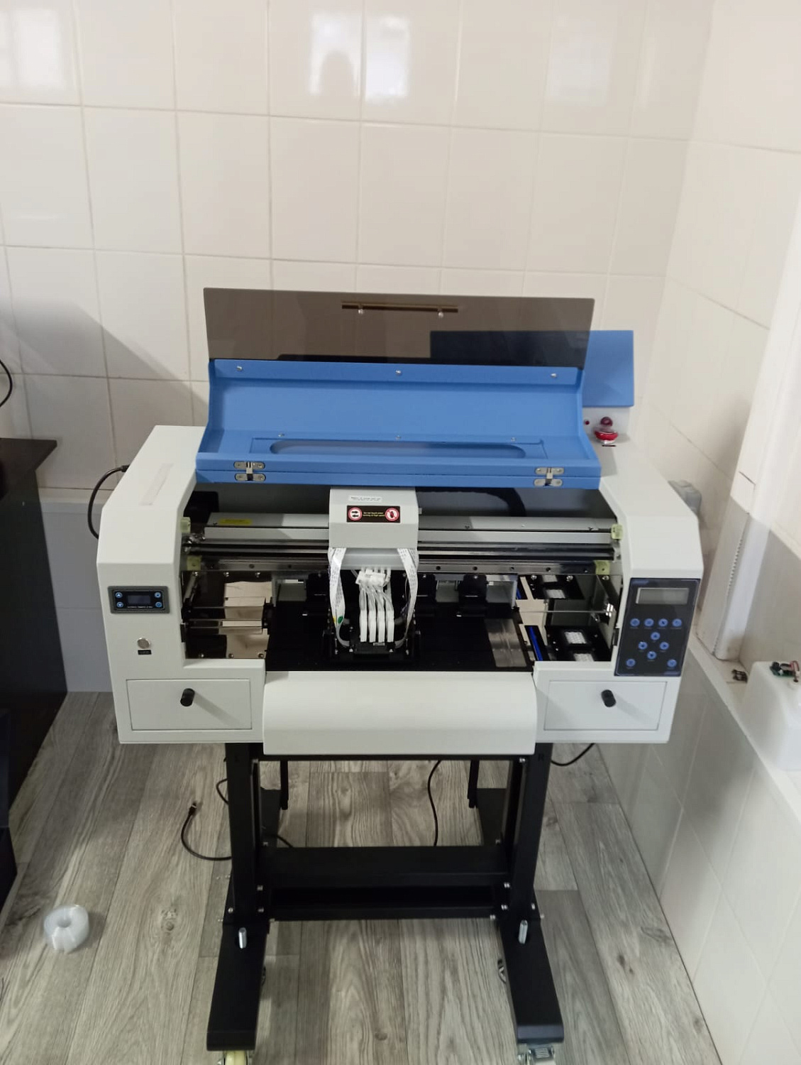 Запуск DTF-комплекса MAXI в Москве