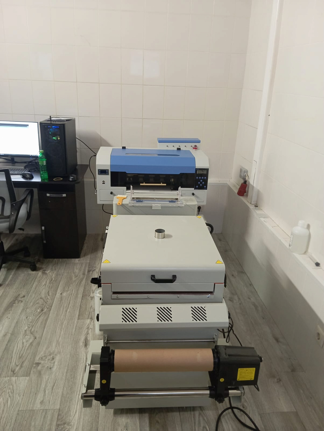 Запуск DTF-комплекса MAXI в Москве