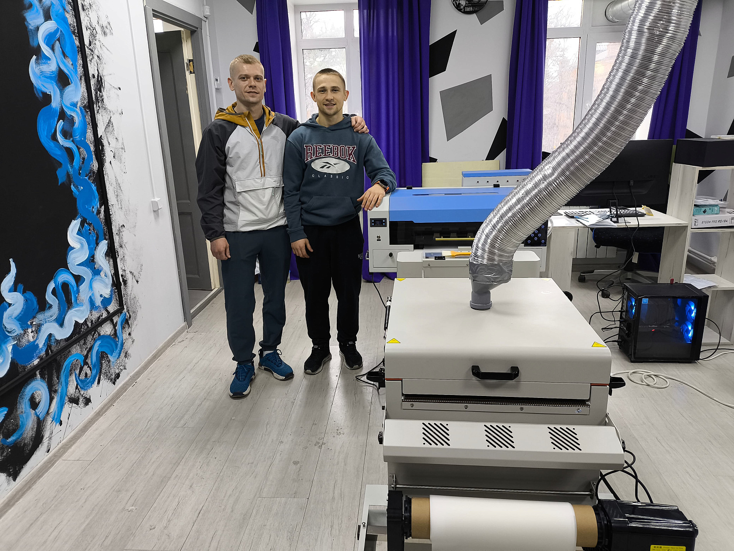 Запуск DTF-комплекса MAXI в Старом Осколе