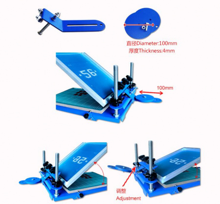 Настольный трафаретный печатный станок (трафаретный принтер) E225