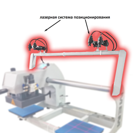 Пневматический термопресс MEM TQ-1515 (15х15см) 2 стола