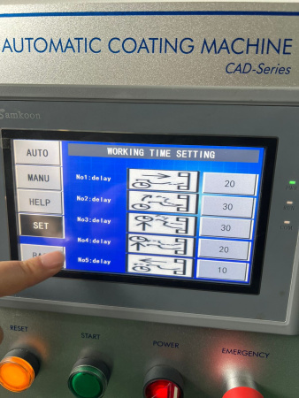 Автоматическая машина для нанесения эмульсии CAD-1313