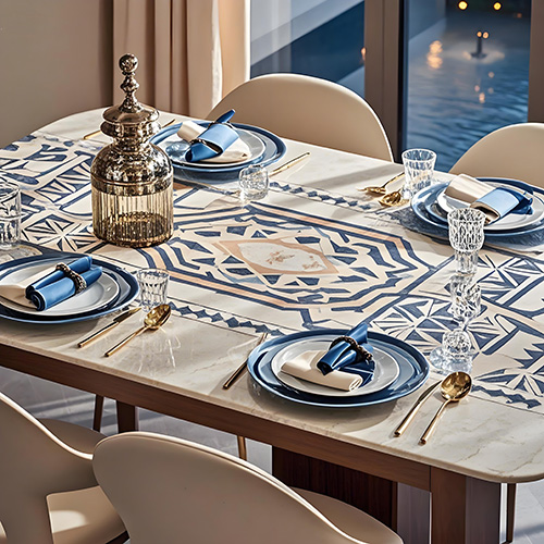 Обеденные столы из слэба