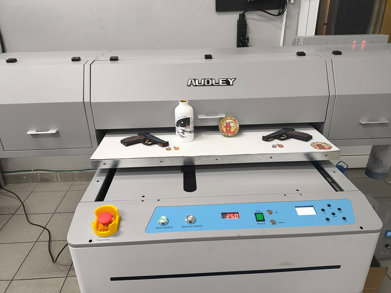 Запуск UV принтера AUDLEY 9060 в Ярославле