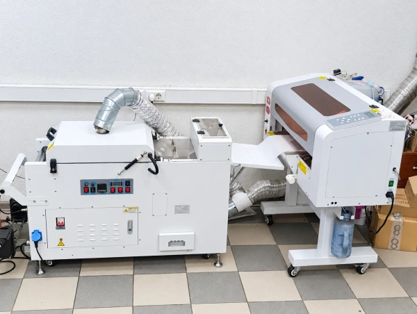 DTF-принтер Audley XP3002 MIDI II, 30 см, Epson F1080 × 2, с шейкер-сушкой (б/у)