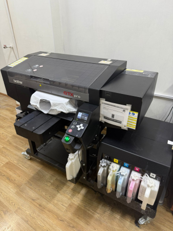 Текстильный плоттер Brother GTX Pro-424, грунтовщик Shulze Pretreatmaker 5