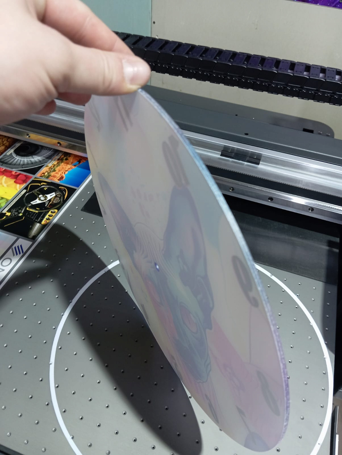 Запуск УФ принтера Audley 9060 (F1080*3) в Дзержинске