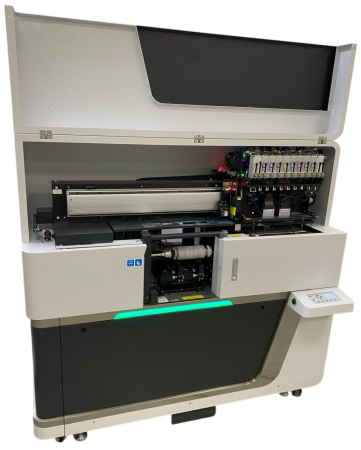 Высокоскоростной цифровой струйный УФ-принтер  для печати по цилиндру и конусу CND-220