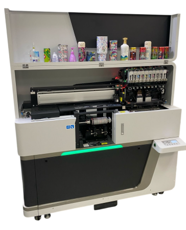 Высокоскоростной цифровой струйный УФ-принтер  для печати по цилиндру и конусу CND-220