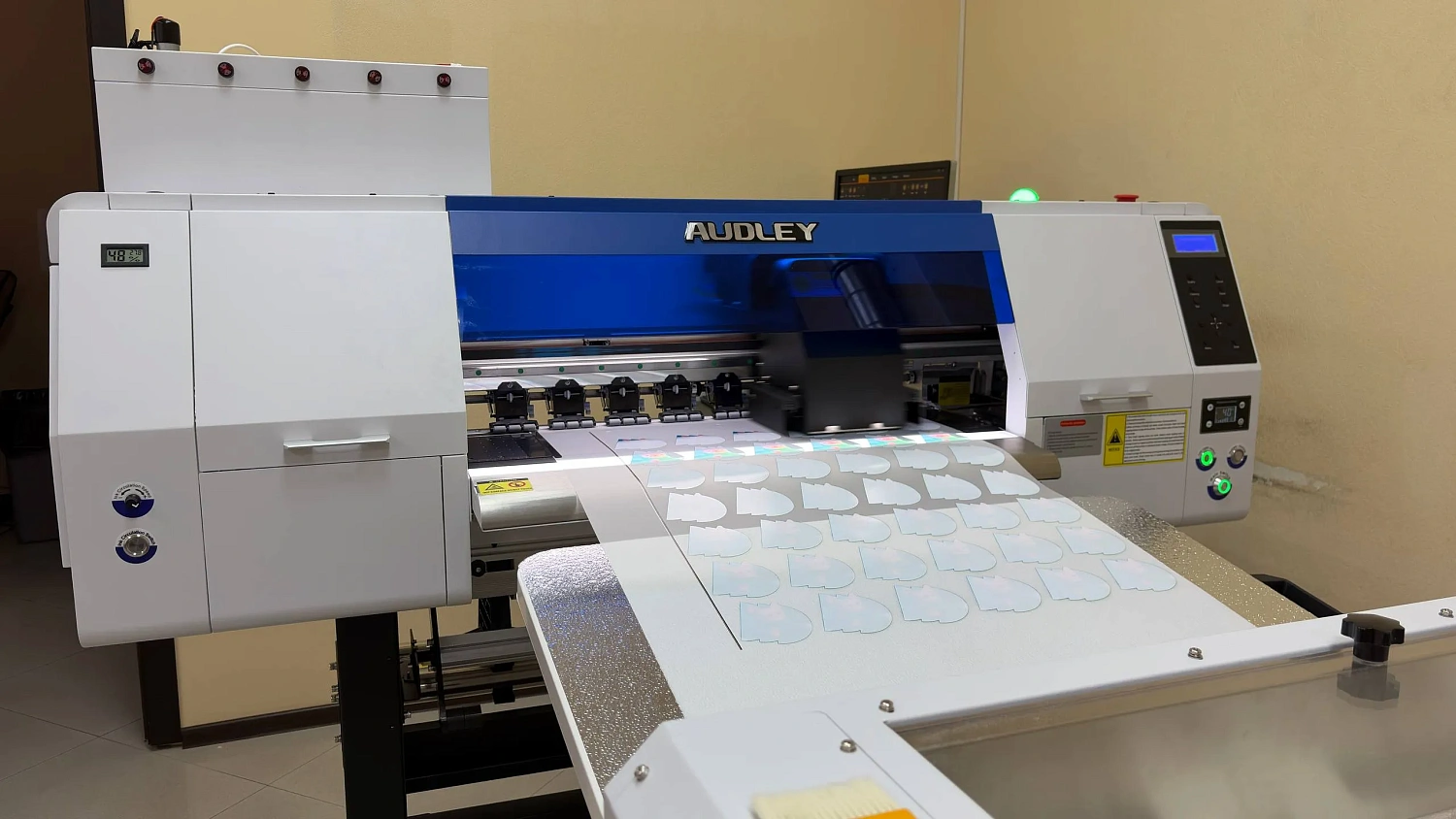 Запуск DTF-комплекса Audley ZX6002 Eagle в Санкт-Петербурге