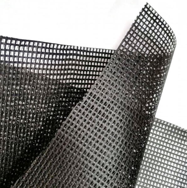 Баннерная сетка Soljet Mesh-Net 9×9 без подложки черная, 3,2×50 м