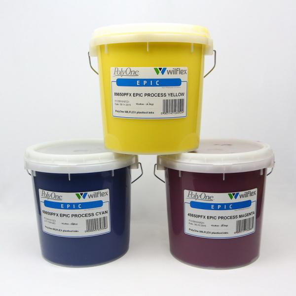 Краски пластизолевые цветные Epic Standard Colors Краски пластизолевые цветные Epic Standard Colors