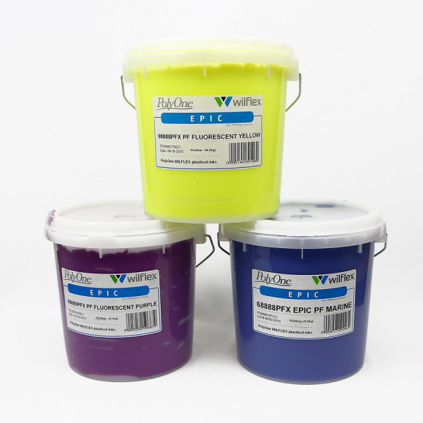 Краски пластизолевые цветные Epic Standard Colors Краски пластизолевые цветные Epic Standard Colors