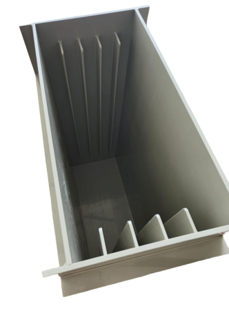 Диптанк для отмачивания краски, 5 рам, ТПФ 1000х600