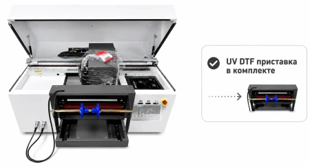 УФ-принтер гибридный UVStar 4060, 40×60 см, Epson i1600/F1080 × 3