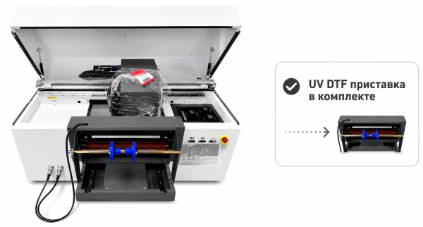 УФ-принтер гибридный UVStar 4060, 40×60 см, Epson i1600/F1080 × 3