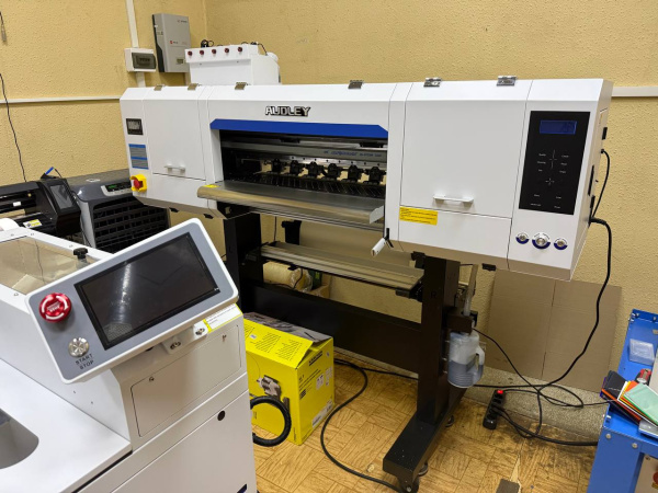 DTF-принтер Audley ZX6004 Thunder, 60 см, Epson i3200 × 4, с шейкер-сушкой (б/у)