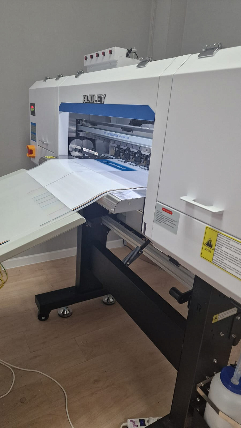Запуск DTF-комплекса Audley ZX6004 в Санкт-Петербурге