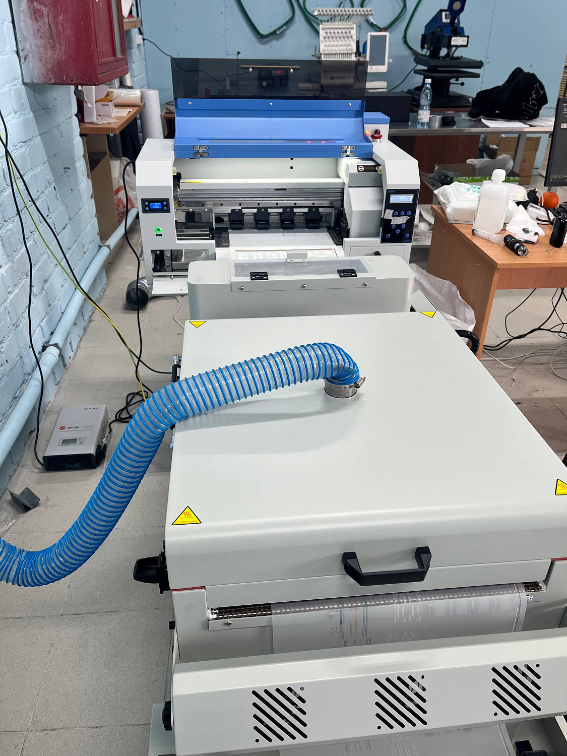 Запуск комплекса DTF-печати MAXI в Ульяновске