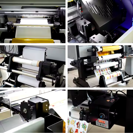 UV DTF-принтер UVStar Gold F45, 45 см, Epson i1600 × 4