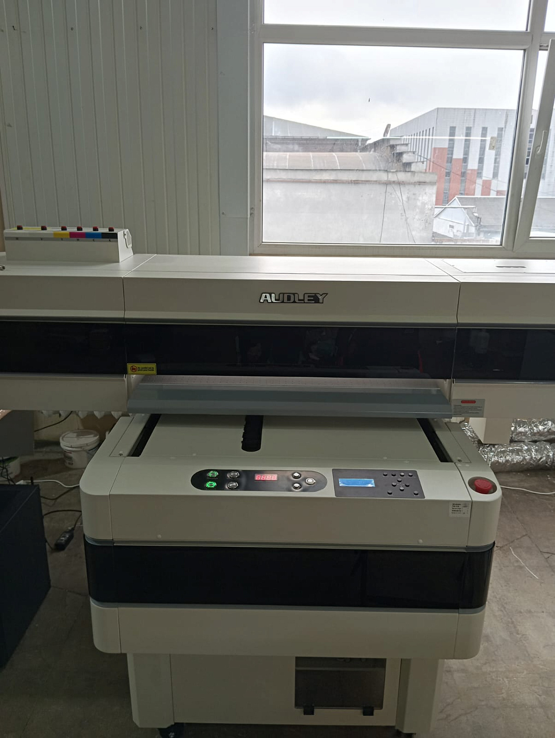 Запуск UV принтер AUDLEY 9060 PRO и Лазера HAOKE в Калининграде