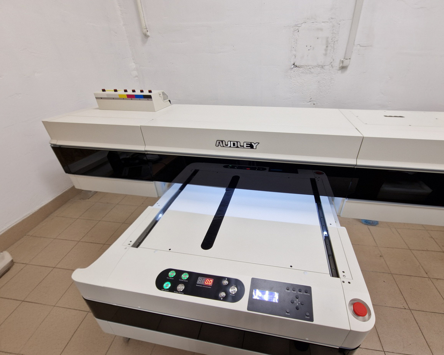 Запуск Уф-принтер AUDLEY 9060