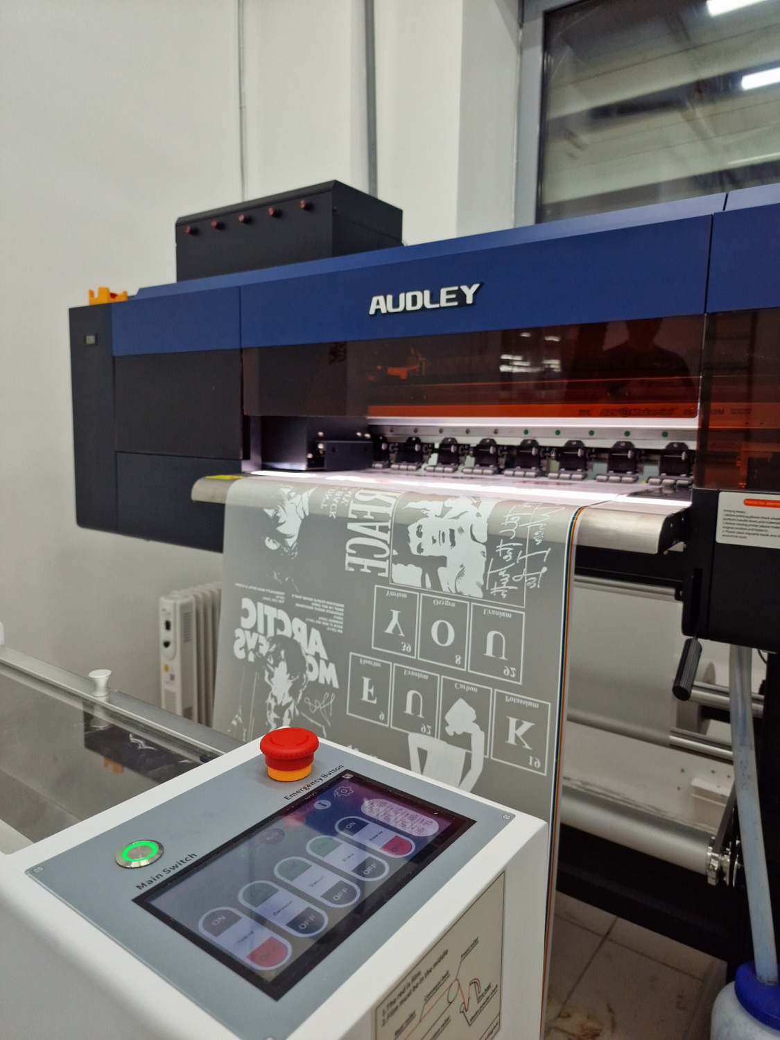 Запуск DTF-принтера Audley ZX6006 Huricane в Красногорске