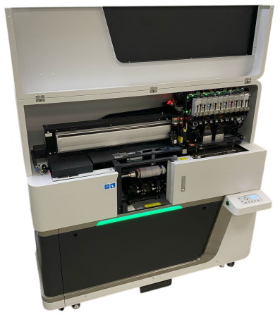 Высокоскоростной цифровой струйный УФ-принтер  для печати по цилиндру и конусу CND-220