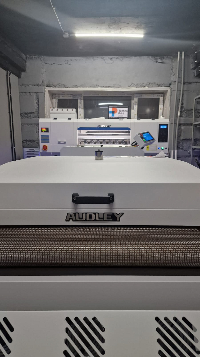 Запуск DTF-комплекса Audley ZX6004﻿ в Москве