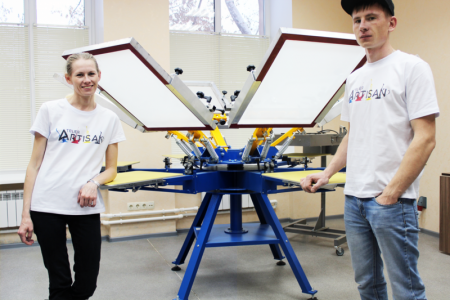 Карусельный трафаретный станок MAN