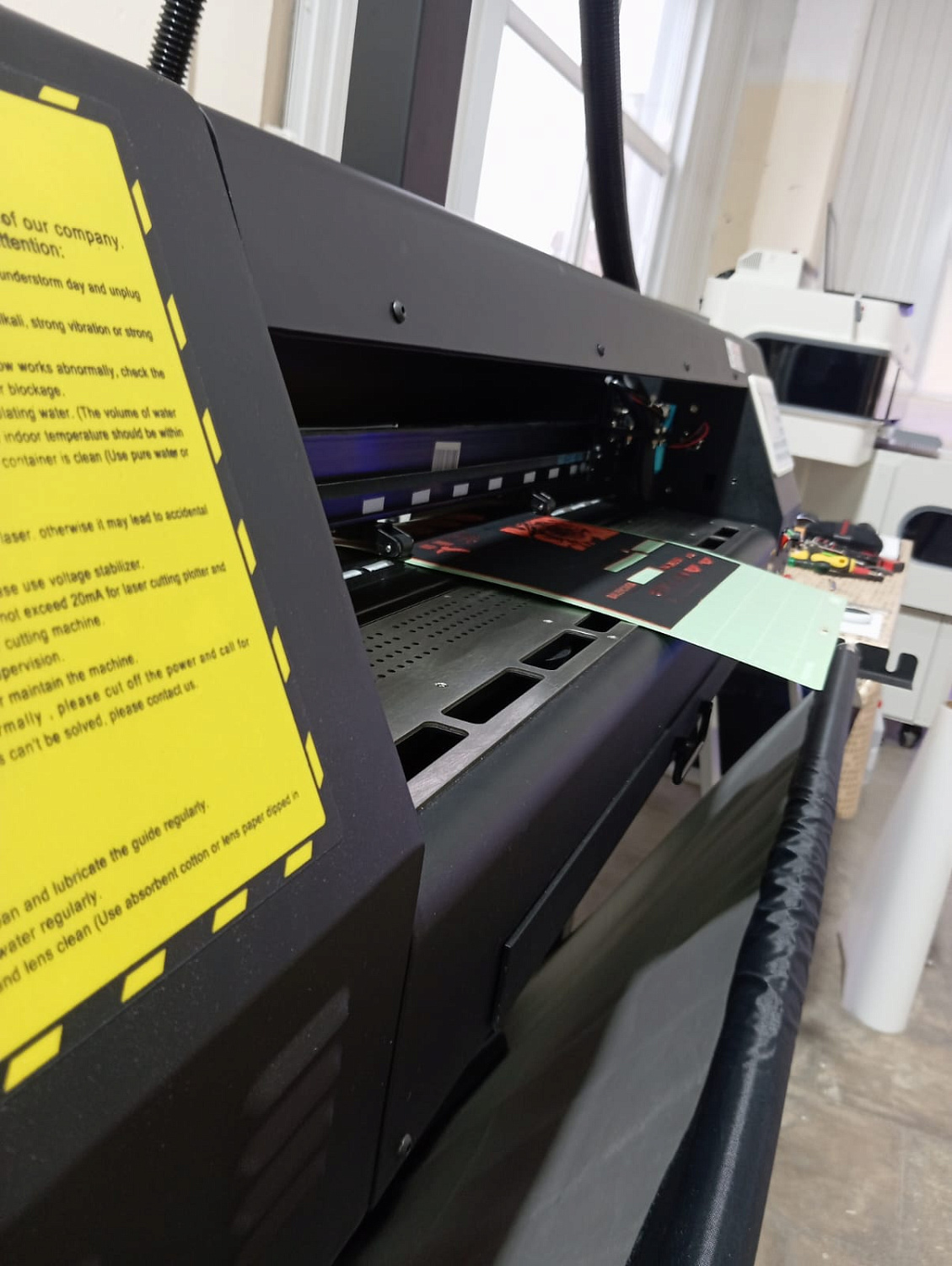 Запуск UV принтер AUDLEY 9060 PRO и Лазера HAOKE в Калининграде