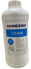 Чернила для сублимационной печати Hongsam, cyan (циан), 1л