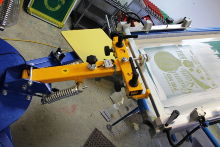 Карусельный трафаретный станок MAN