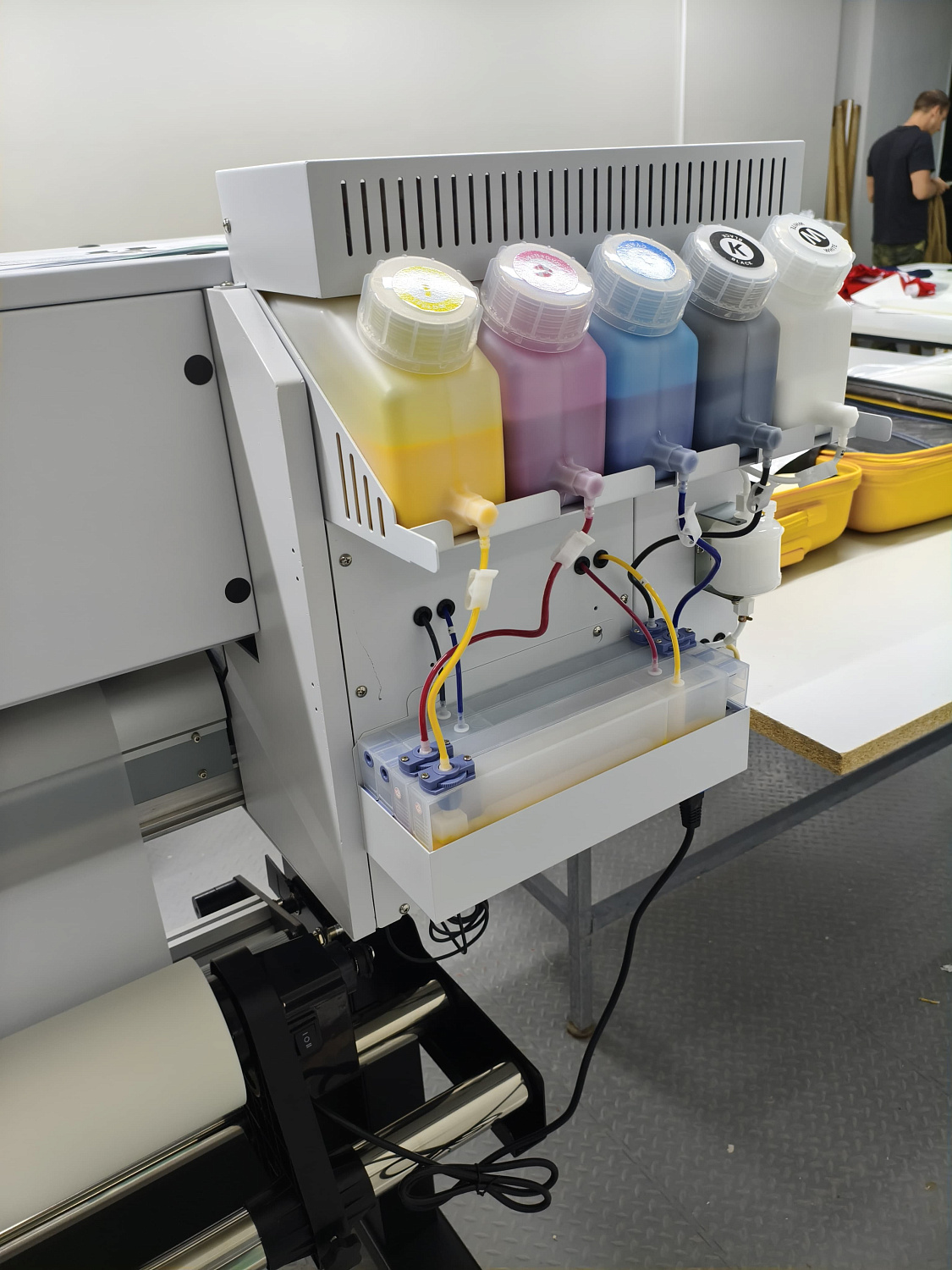 Запуск DTF комплекса AUDLEY ZX6002 в Леногорске