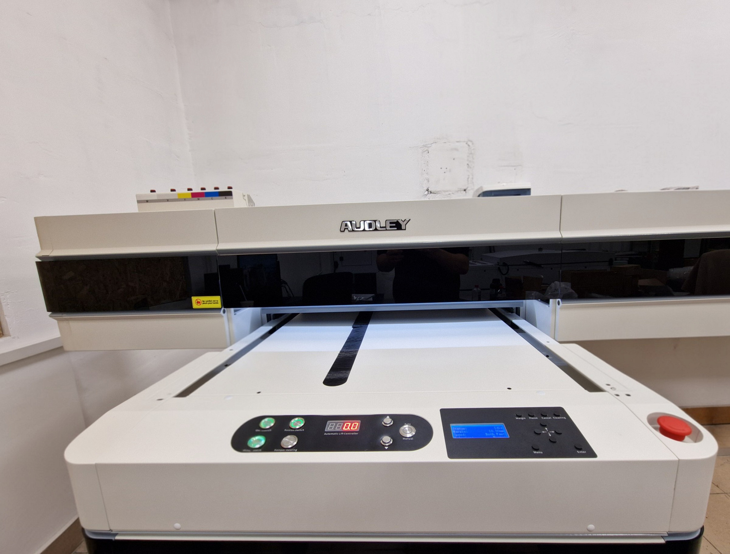 Запуск Уф-принтер AUDLEY 9060