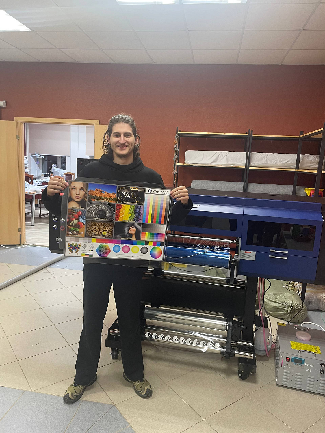 Запуск UV DTF принтера AUDLEY STORM в Старой Руссе